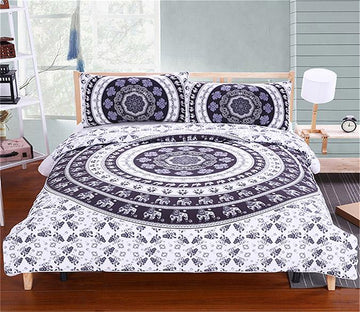 3D Mirror Flowerse 154 Bed Pillowcases Quilt Wallpaper AJ Wallpaper 