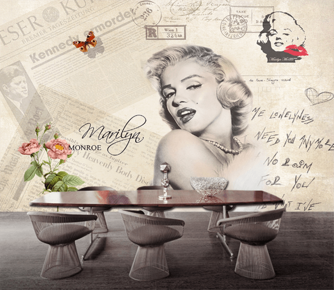 3D Newspaper Woman 305 Wallpaper AJ Wallpaper 