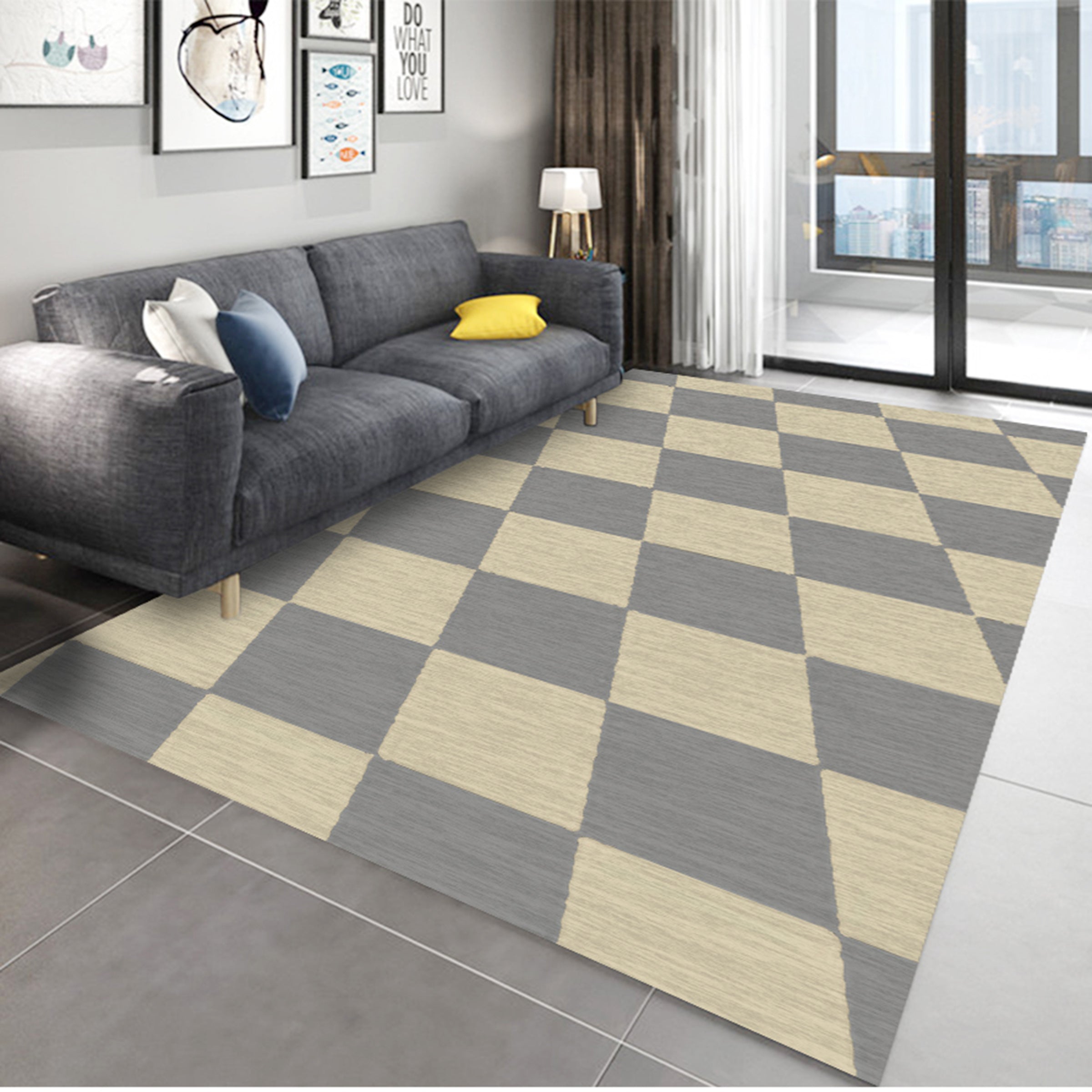 3D Color Pattern WG279 Non Slip Rug Mat Mat AJ Creativity Home 