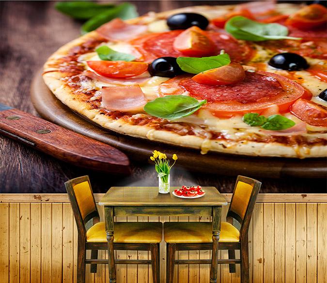 3D Complete Pizza 086 Wallpaper AJ Wallpaper 