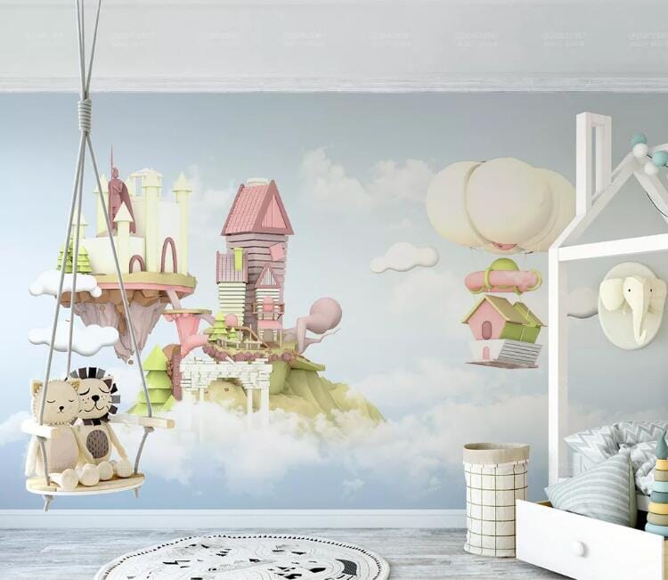 3D Color Castle WC259 Wall Murals Wallpaper AJ Wallpaper 2 