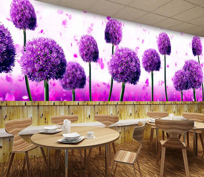 3D Big Purple Flower 775 Wallpaper AJ Wallpaper 