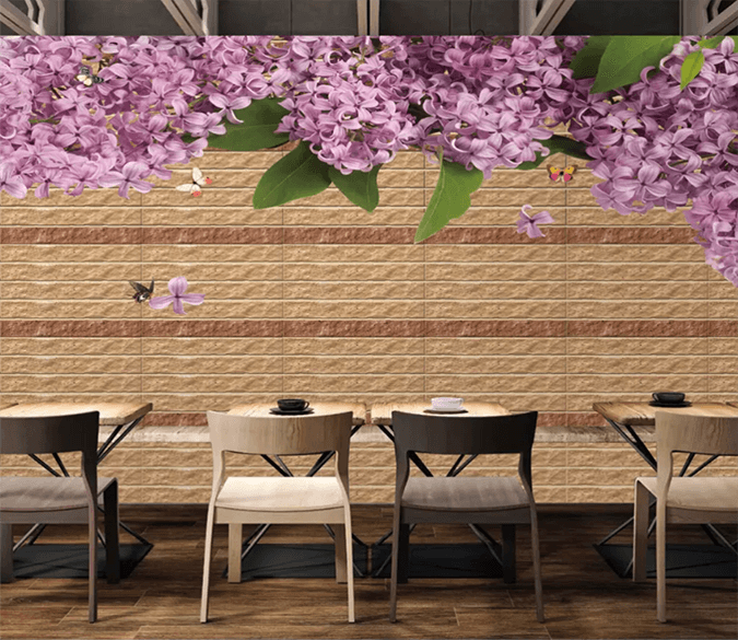 3D Bouquet Petal Butterflies 1421 Wallpaper AJ Wallpaper 2 