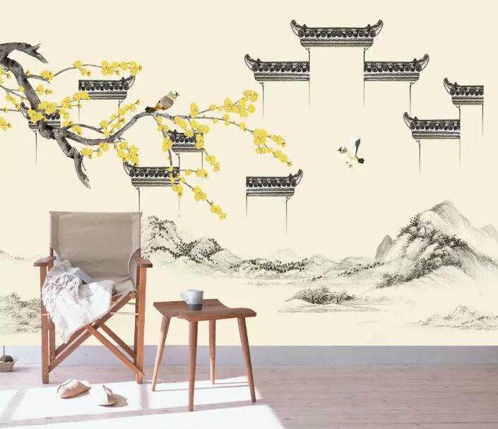 3D Hawthorn Castle 1320 Wall Murals Wallpaper AJ Wallpaper 2 
