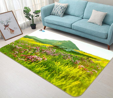 3D Flower Grass 178 Non Slip Rug Mat Mat AJ Creativity Home 