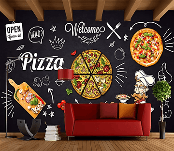 3D Pizza Painting 181 Wallpaper AJ Wallpaper 2 
