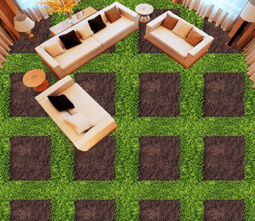 3D Lawn 076 Floor Mural Wallpaper AJ Wallpaper 2 