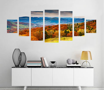 3D Mountain Maple 111 Unframed Print Wallpaper Wallpaper AJ Wallpaper 