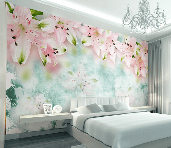 3D Beautiful Flower 082 Wallpaper AJ Wallpaper 