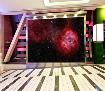 3D Galaxy Red 035 Wallpaper AJ Wallpaper 