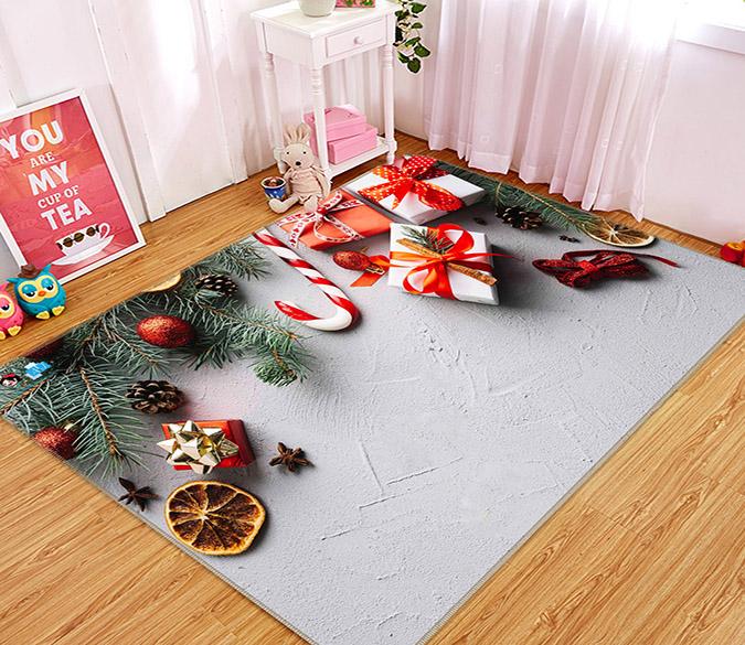 3D Gift Lemon Slice 199 Non Slip Rug Mat Mat AJ Creativity Home 