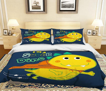 3D Cartoon Dinosa 118 Bed Pillowcases Quilt Wallpaper AJ Wallpaper 