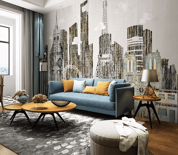 3D Graffiti City Building 407 Wallpaper AJ Wallpaper 2 