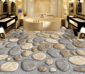 3D Stone 141 Floor Mural Wallpaper AJ Wallpaper 2 