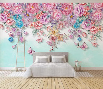 3D Fragrant Flower 383 Wallpaper AJ Wallpaper 