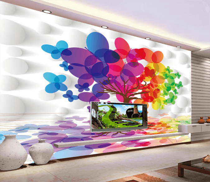 3D Ellipse Tree 185 Wallpaper AJ Wallpaper 