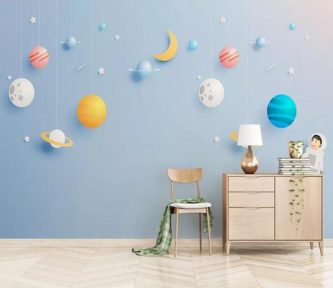 3D Planet Decoration 136 Wallpaper AJ Wallpaper 