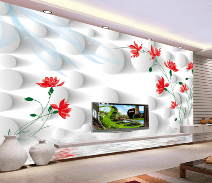 3D Growing Water 209 Wallpaper AJ Wallpaper 