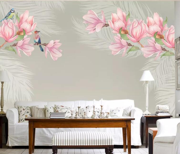 3D Red Flower 1049 Wall Murals Wallpaper AJ Wallpaper 2 