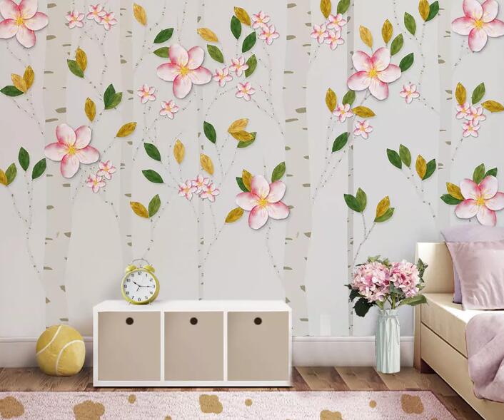 3D Flower 932 Wall Murals Wallpaper AJ Wallpaper 2 