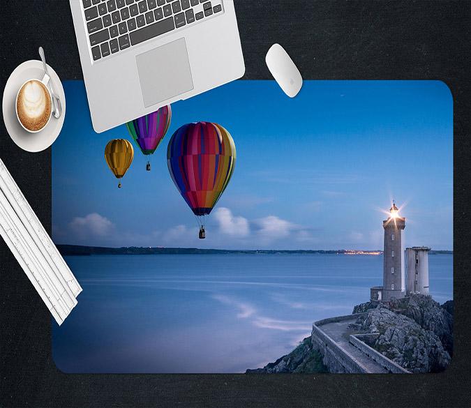 3D Lighthouse Ball 128 Desk Mat Mat AJ Creativity Home 