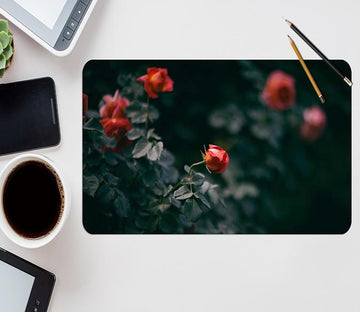 3D Blooming Flowers 182 Desk Mat Mat AJ Creativity Home 