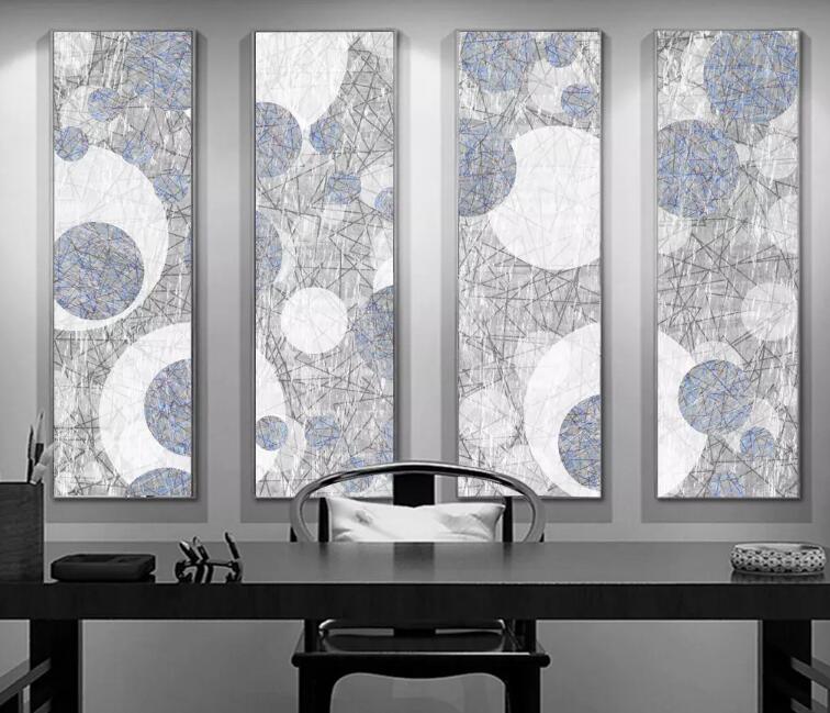 3D Colored Circle 1343 Wall Murals Wallpaper AJ Wallpaper 2 