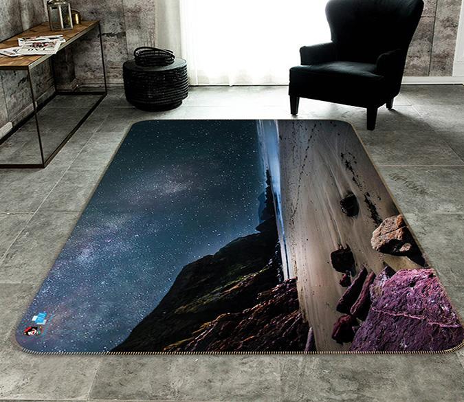 3D Beach Stars 043 Non Slip Rug Mat Mat AJ Creativity Home 