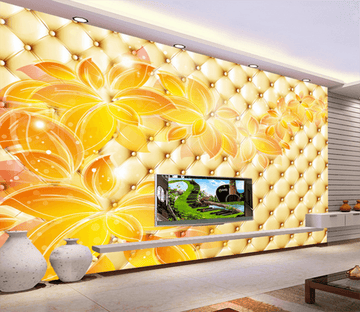 3D Golden Light 328 Wallpaper AJ Wallpaper 