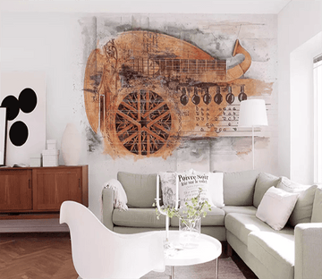 3D Wooden Wheel 1210 Wallpaper AJ Wallpaper 2 