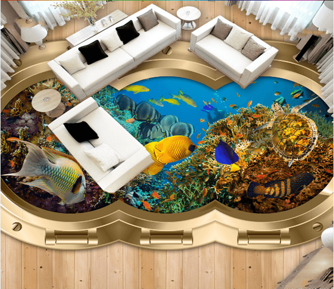 3D Offboard World 031 Floor Mural Wallpaper AJ Wallpaper 2 