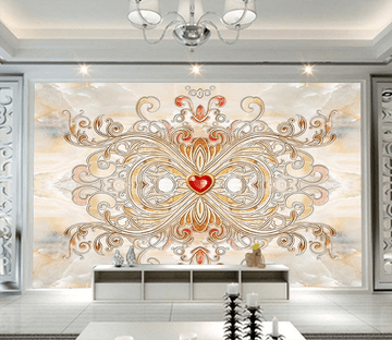 3D Love Crystal 025 Wallpaper AJ Wallpaper 