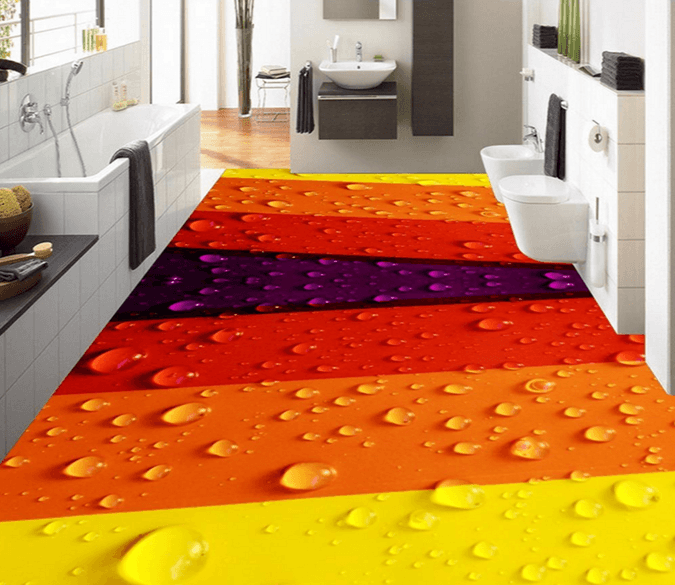 3D Vivid 016 Floor Mural Wallpaper AJ Wallpaper 2 