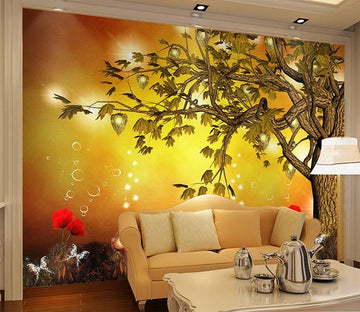 3D Tree Bubbles 702 Wallpaper AJ Wallpaper 