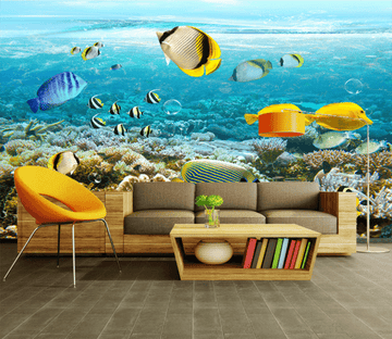 3D Small Fish 414 Wallpaper AJ Wallpaper 