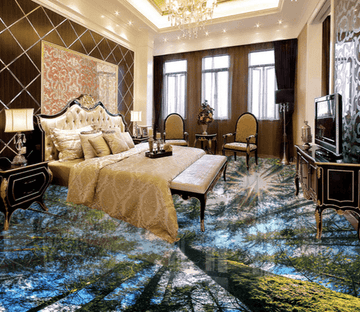 3D Big Tree 097 Floor Mural Wallpaper AJ Wallpaper 2 