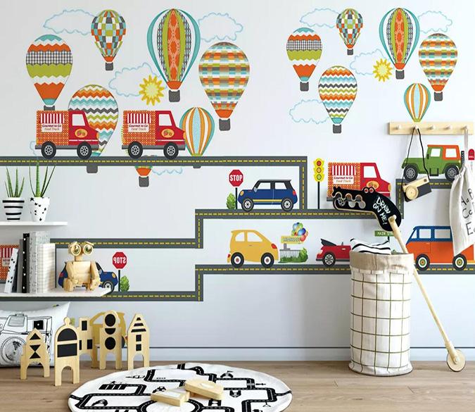 3D Balloon Car 169 Wallpaper AJ Wallpaper 
