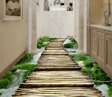 3D Wooden Board 057 Floor Mural Wallpaper AJ Wallpaper 2 