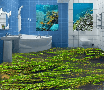 3D Seaweed 185 Floor Mural Wallpaper AJ Wallpaper 2 