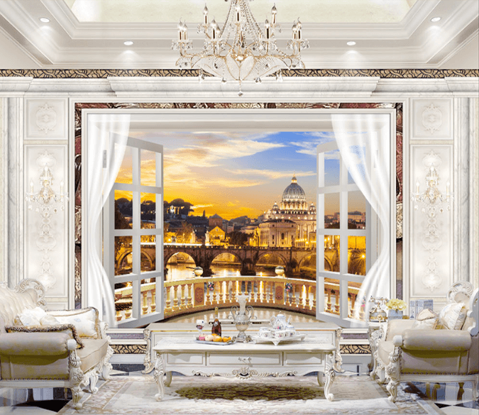 3D Castle Lighting 534 Wallpaper AJ Wallpaper 