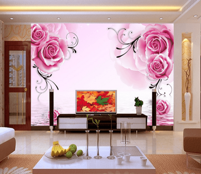 3D Rose River 768 Wallpaper AJ Wallpaper 