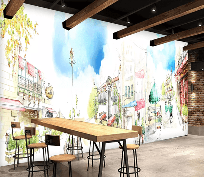 3D Afternoon Tea 1000 Wallpaper AJ Wallpaper 2 