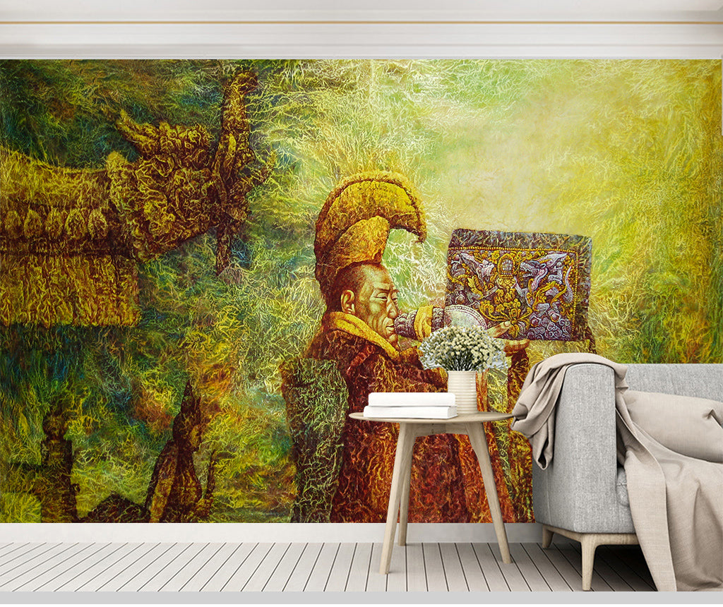 3D Religious Piety WC012 Wall Murals