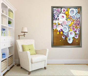 3D Art Shells 093 Fake Framed Print Painting Wallpaper AJ Creativity Home 