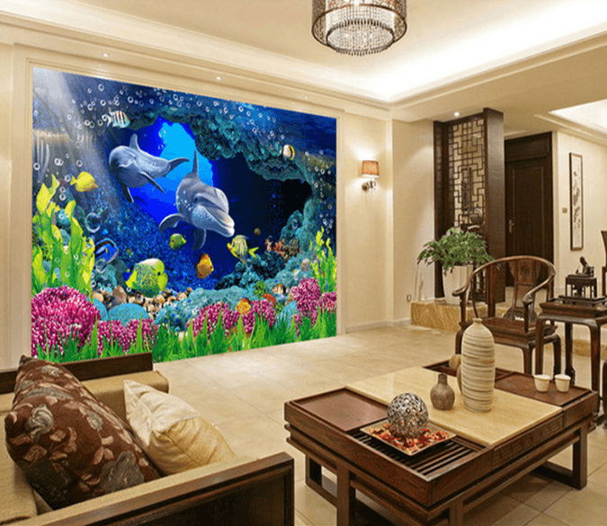 3D Undersea Creatures 131 Floor Mural Wallpaper AJ Wallpaper 2 