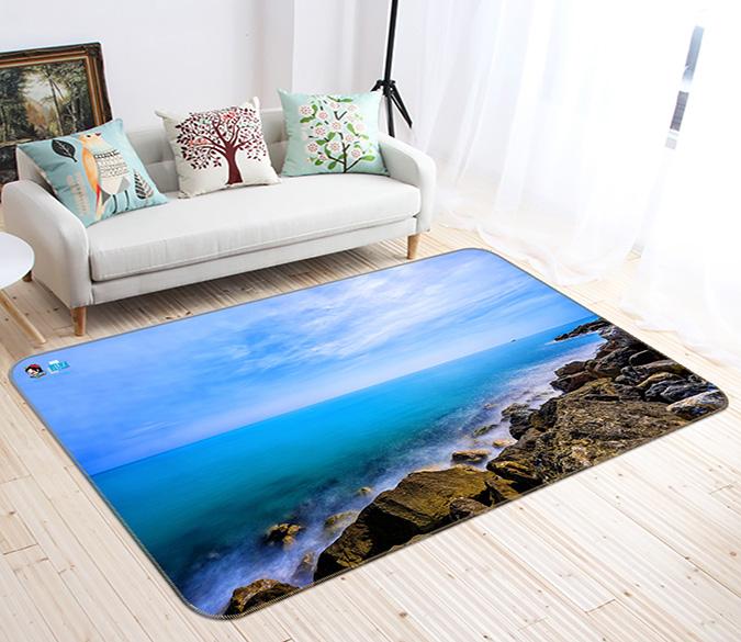 3D Sea Stones 338 Non Slip Rug Mat Mat AJ Creativity Home 