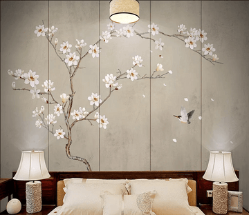 3D Plum Blossom Petal 348 Wallpaper AJ Wallpaper 2 