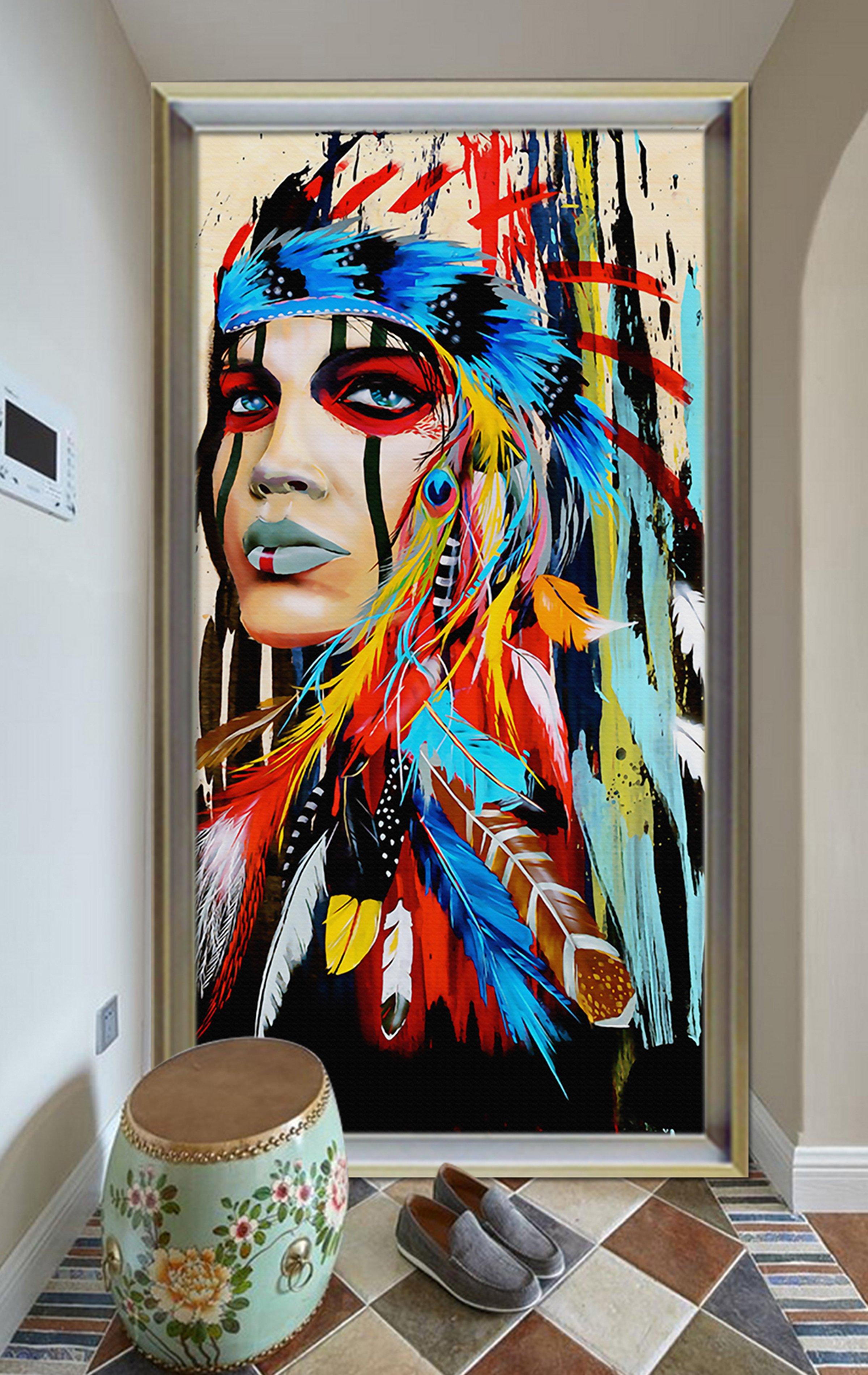 3D Painted Man 79 Wall Murals Wallpaper AJ Wallpaper 2 