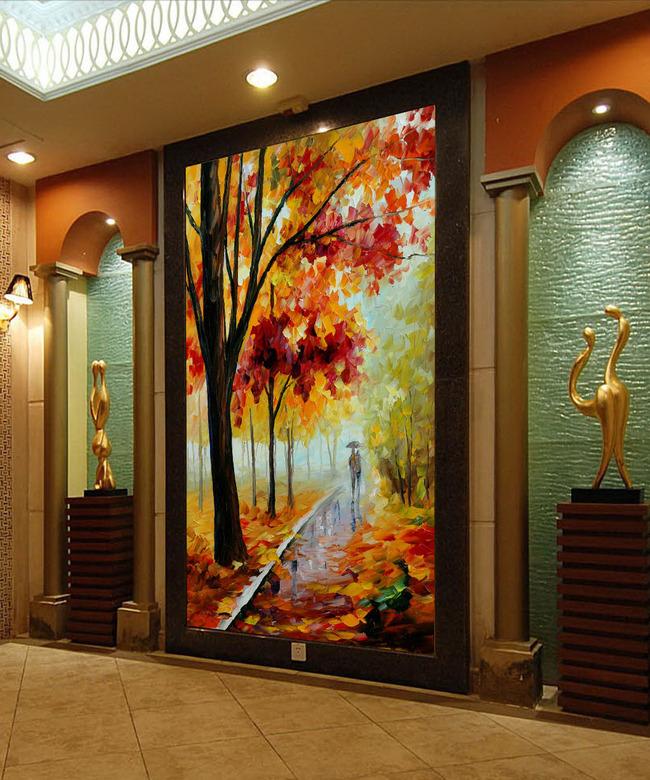 3D Fallen Leaves 639 Wall Murals Wallpaper AJ Wallpaper 2 