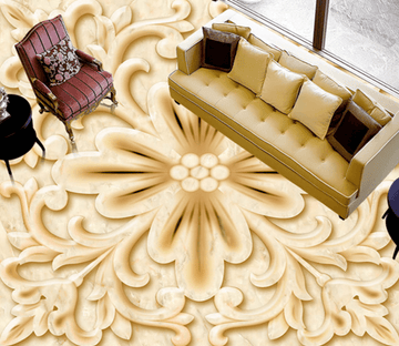 3D Gold Bottom 095 Floor Mural Wallpaper AJ Wallpaper 2 